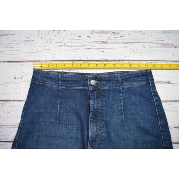 Wild Fable Highest Rise Denim Shorts Women's Juniors Size 10/30R Pre-Owned - Picture 6 of 11